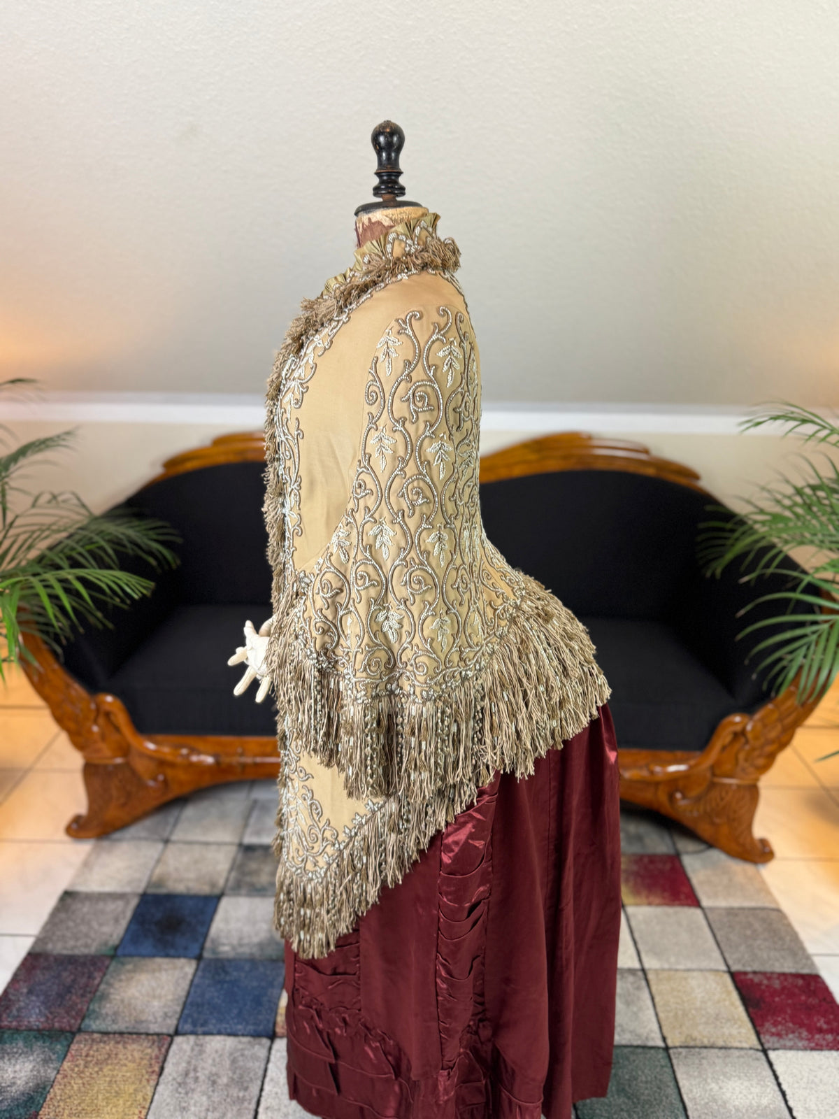 Antique Embroidered Dolman, ca. 1880