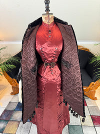 Antique Victorian Velvet Dolman, ca. 1880
