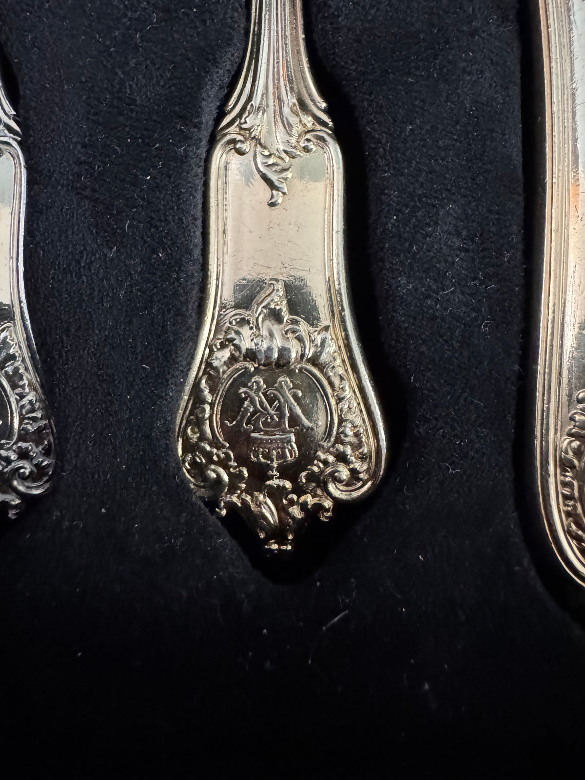 Gilded Silver Cutlery, Rococo Service, Emperor Wilhelm II