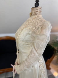 Antique Edwardian Festive Dress, ca. 1908