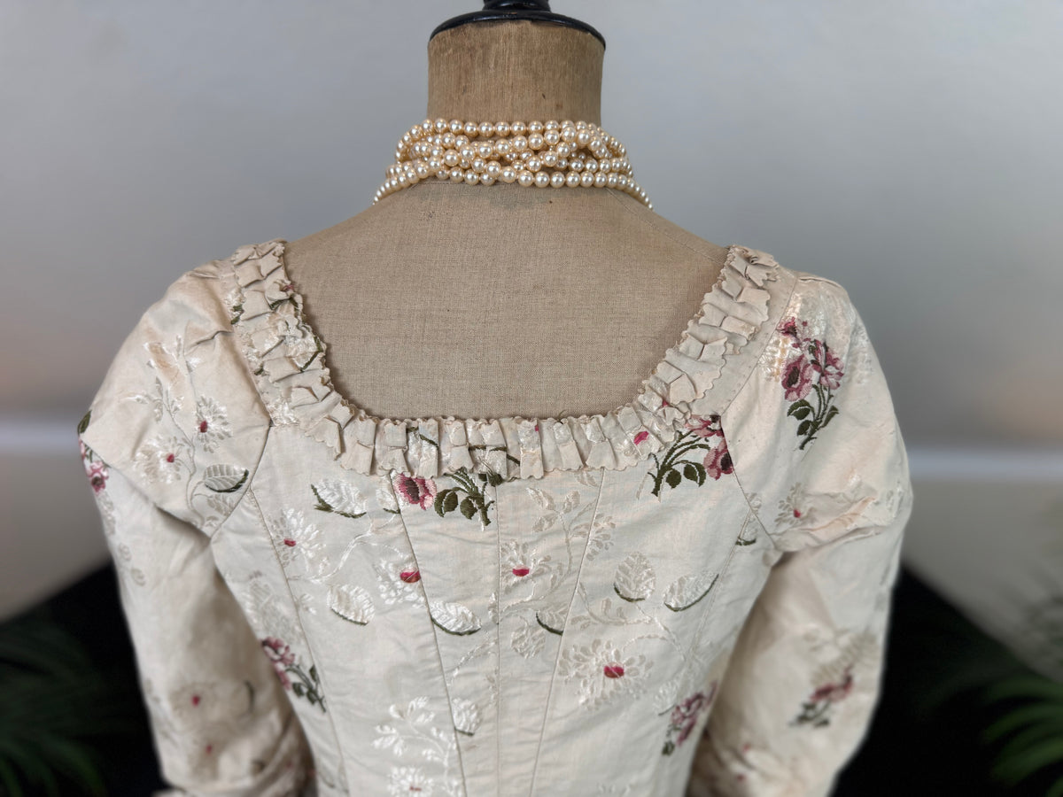 Rococo Robe á L'Anglaise and Petticoat, England, ca. 1770