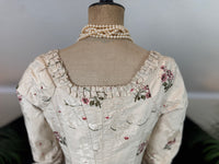 Rococo Robe á L'Anglaise and Petticoat, England, ca. 1770