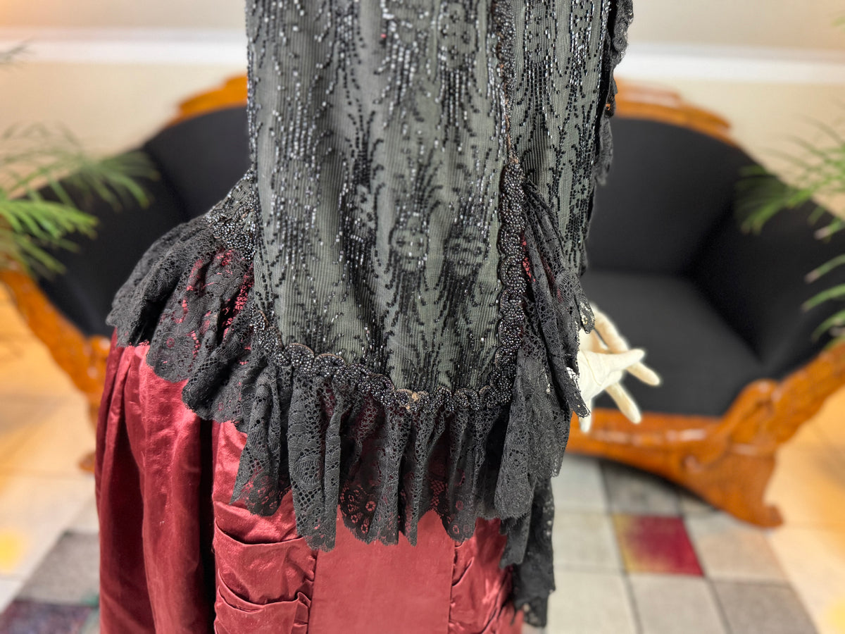 Antique Victorian Beaded Dolman, ca. 1884