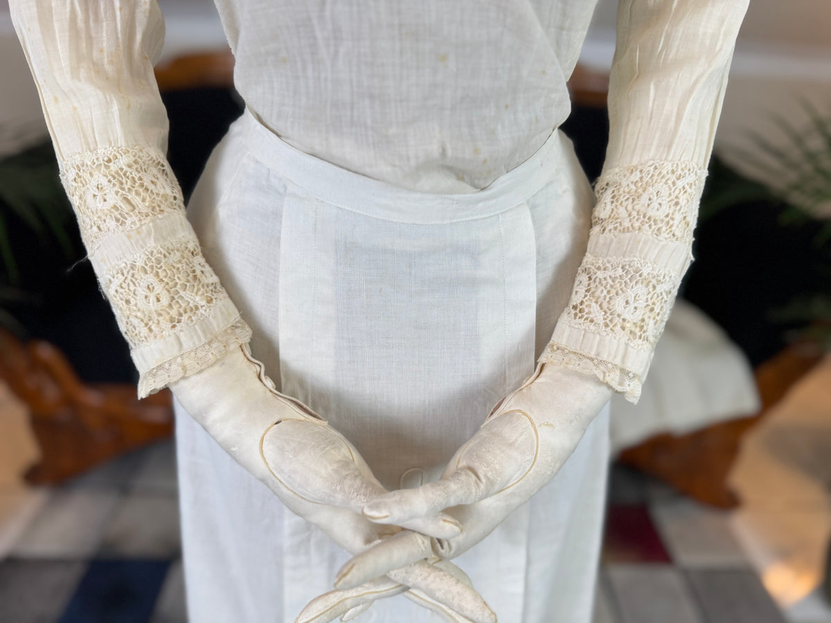 Antique Edwardian Walking Dress, America, ca. 1906