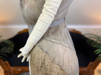 Antique GUSTAVE BEER Evening Dress – Silk Chiffon & Velvet, Paris Couture ca. 1912