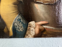 Courtly Rococo Portrait of a Viennese Couple, ca. 1760 – Austrian 18th‑Century Aristocratic Painting