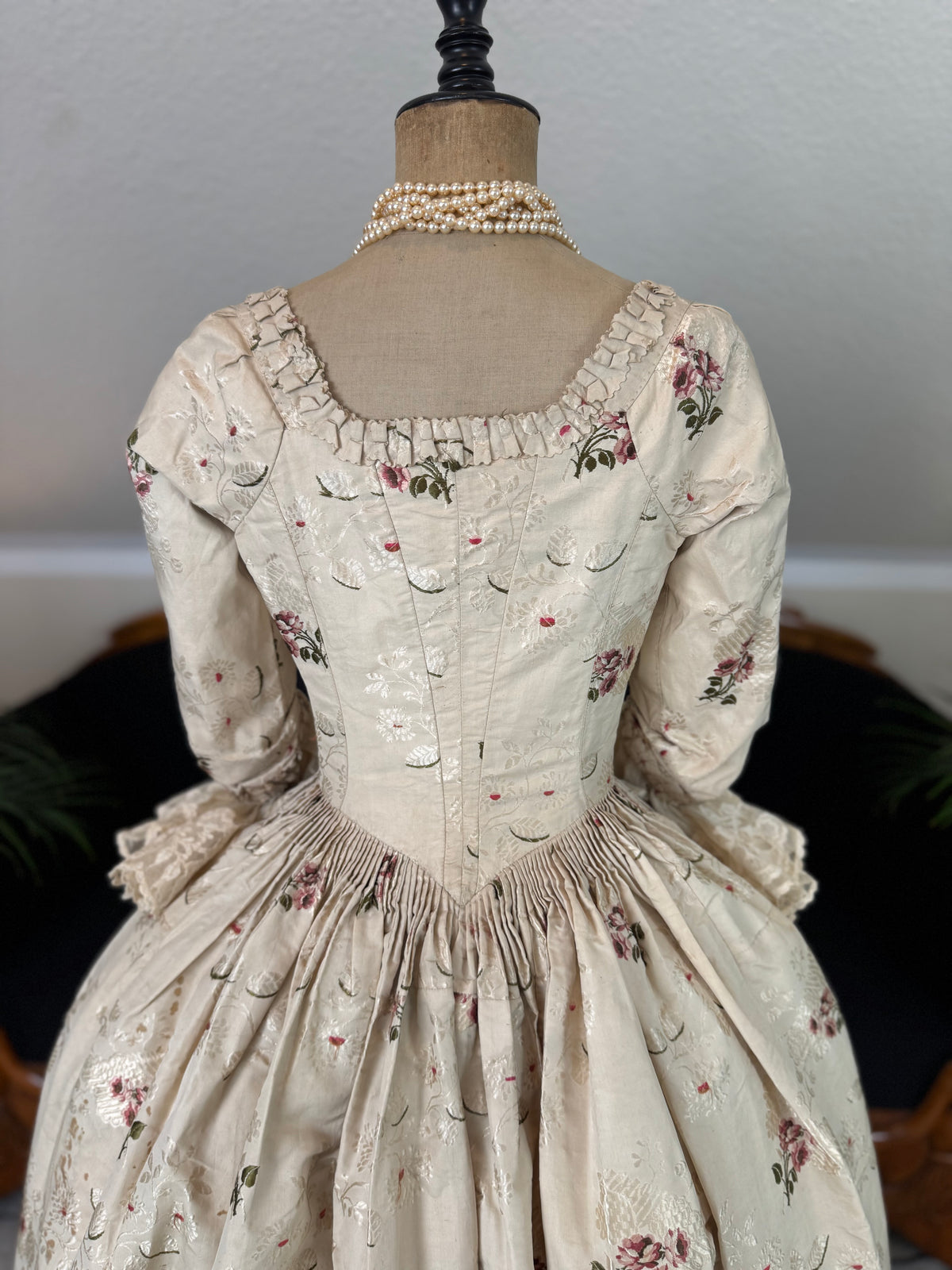 Rococo Robe á L'Anglaise and Petticoat, England, ca. 1770