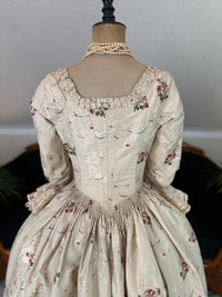 Rococo Robe á L'Anglaise and Petticoat, England, ca. 1770