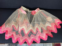 Jupe en tulle victorienne antique, vers 1858