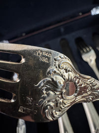 Gilded Silver Cutlery, Rococo Service, Emperor Wilhelm II