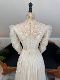 Antique Edwardian Festive Dress, ca. 1908