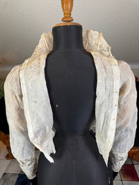 Irish Lace and Whitework Blouse, ca. 1908