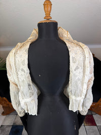 Irish Lace and Whitework Blouse, ca. 1909