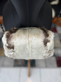 Goose Feather Collar Stole, Muff and Hat Appliqué, ca. 1890