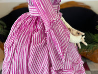 A Young Lady’s Summer Elegance – Antique Dress, ca. 1858