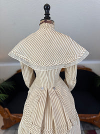 Antique Victorian Travel Dress, ca. 1883