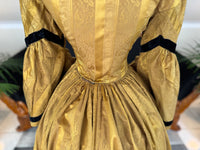 Antique Victorian Day Dress, ca. 1858