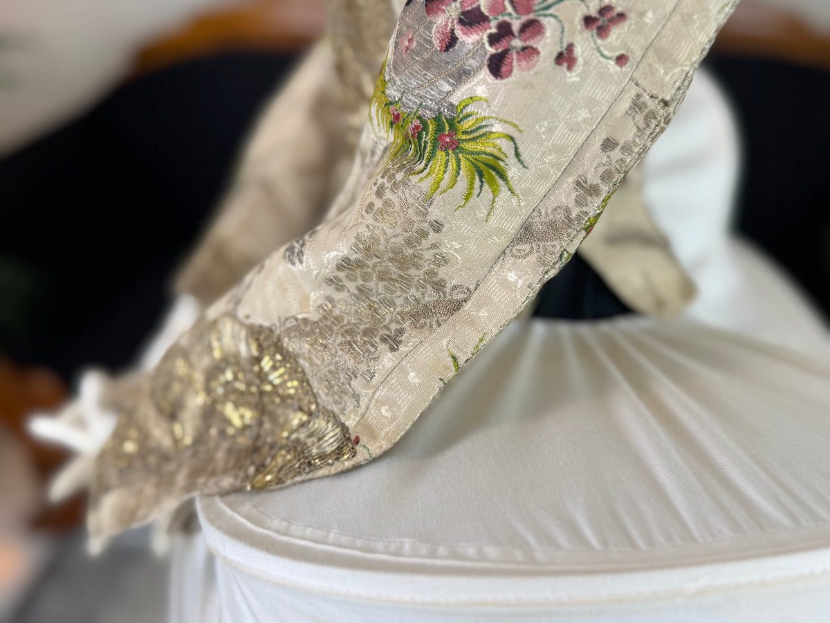 Rare Rococo Bodice, ca. 1765 – Hand‑Stitched French 18th‑Century Garment