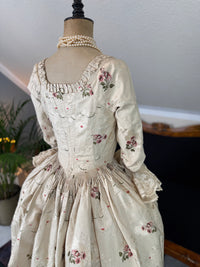 Rococo Robe á L'Anglaise and Petticoat, England, ca. 1770