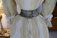 MACHERET Society Dress, New York & Paris, ca. 1901