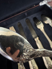 Gilded Silver Cutlery, Rococo Service, Emperor Wilhelm II