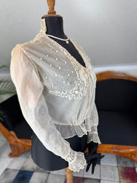 Soutache Appliqué Blouse, ca. 1915