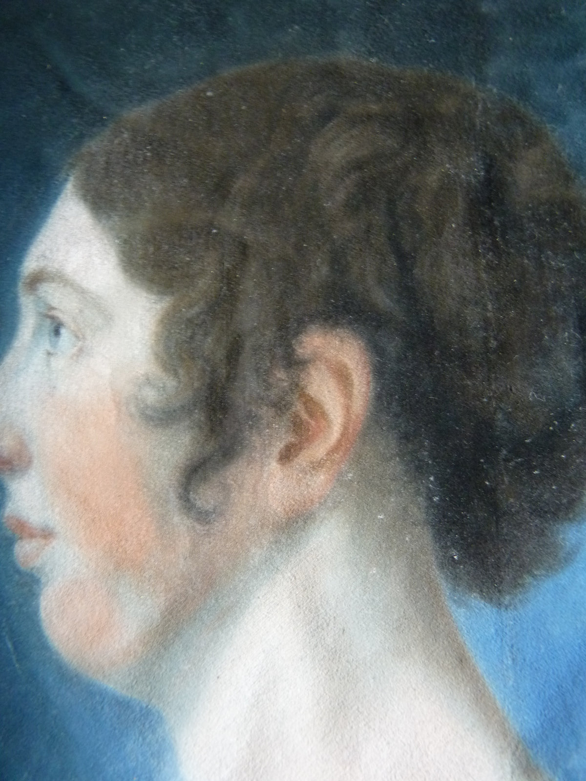 Pair of Empire Pastel Portraits, 1813 – L.H. Hessel, Nuremberg, Early 19th‑Century Art