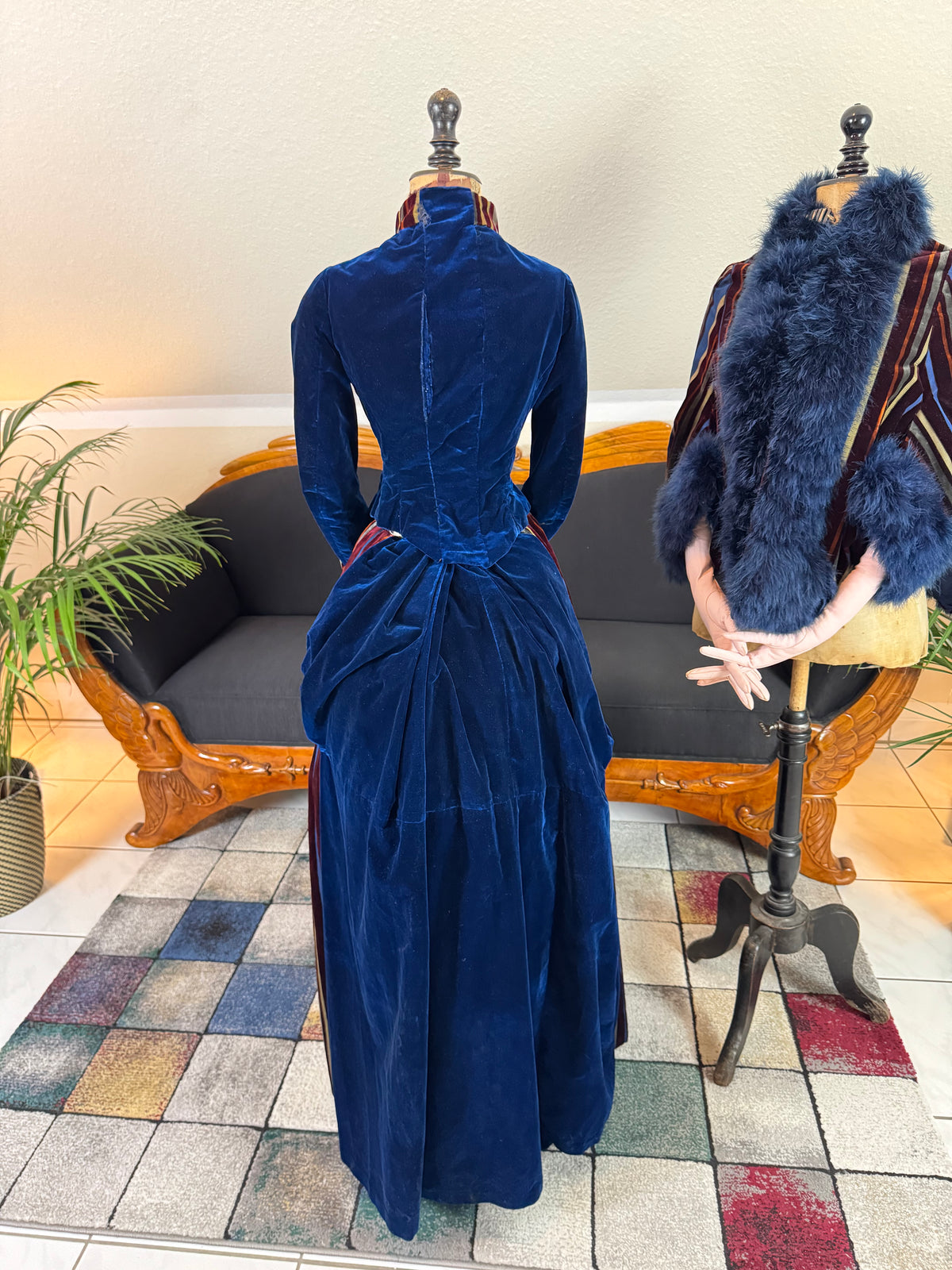 Winter Visiting Gown, America, ca. 1885 // Winter-Besuchskleid, Amerika, ca. 1885
