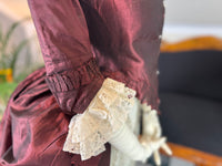 Rococo Robe à la Polonaise and Petticoat, ca. 1775