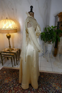 HUGHES & STARNES Wedding Dress, ca. 1915