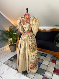 Antique Magnificent Reception Dress, ca. 1895