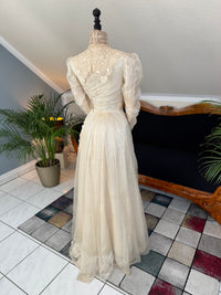 Antique Edwardian Festive Dress, ca. 1908