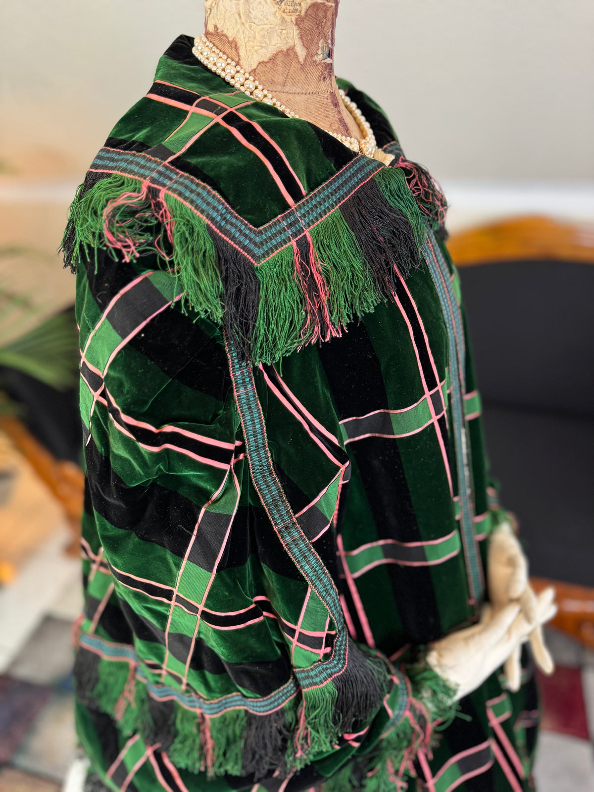 ROYAL Dolman Cape, from the estate of Princess Clementine d'Orléans, Princess of Saxe-Coburg and Gotha-Koháry, ca. 1865