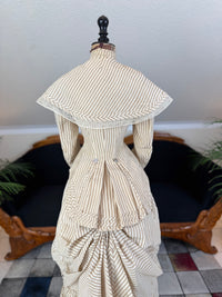 Antique Victorian Travel Dress, ca. 1883