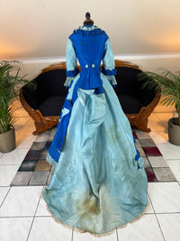 Antique Victorian Evening Dress, England, ca. 1872