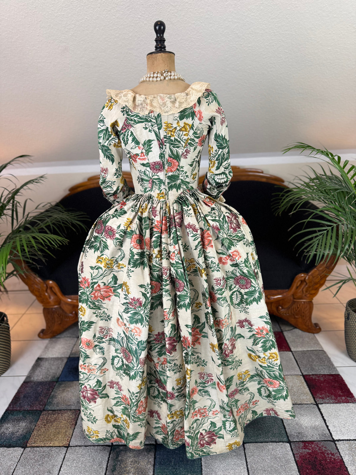 Rococo Robe á L’Anglaise, England, ca. 1730