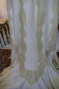MACHERET Society Dress, New York & Paris, ca. 1901