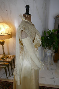 HUGHES & STARNES Wedding Dress, ca. 1915