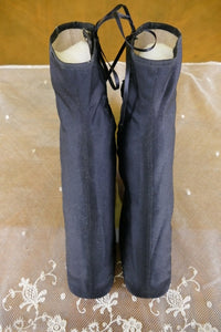 Black Side Lacing Boots, Civil War Era, ca. 1860-1865