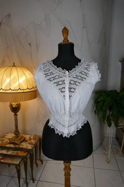 Corset Cover, ca. 1906