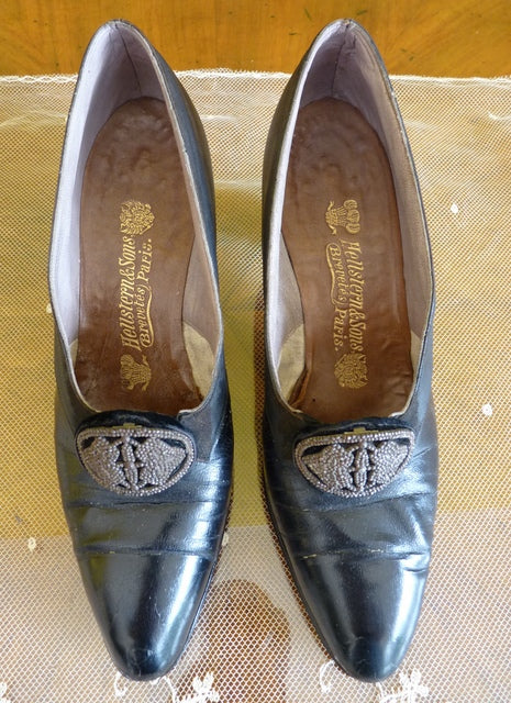 HELLSTERN & SONS Edwardian Shoes, Paris, ca. 1905