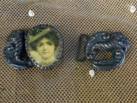 Belt Buckle Art Nouveau Motif, ca. 1908
