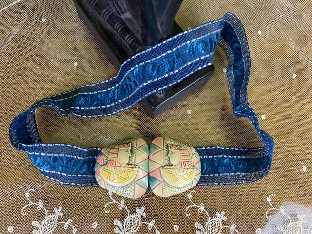 Belt, Egyptian Motif, 1920s