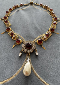 Antique Theatrical Necklace, Germany, ca. 1890-1910