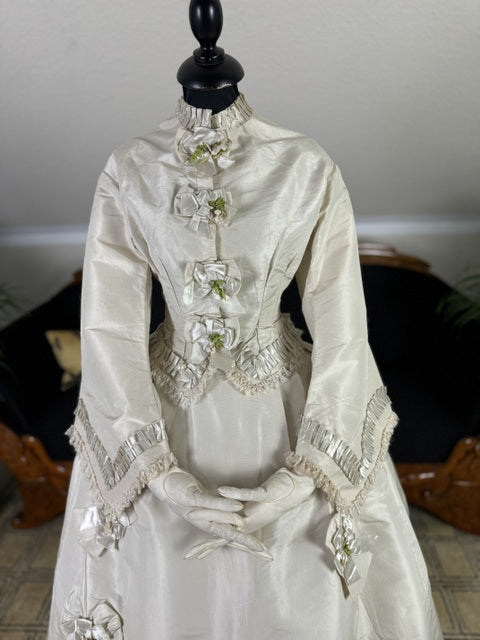 Wedding Dress, ca. 1867