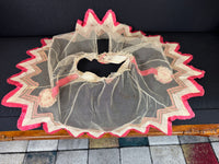 Jupe en tulle victorienne antique, vers 1858