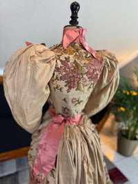 Antique Magnificent Reception Dress, ca. 1895