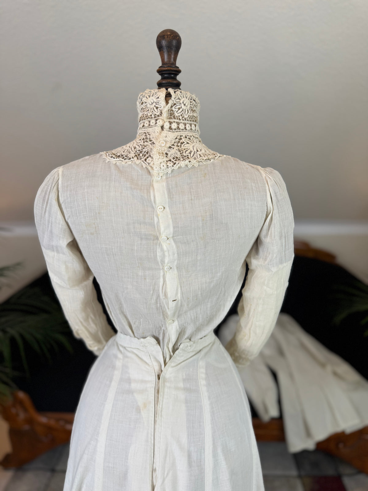 Antique Edwardian Walking Dress, America, ca. 1906