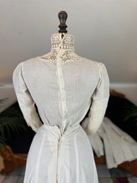 Antique Edwardian Walking Dress, America, ca. 1906