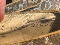 WIENER WERKSTÄTTE Shoes, Enamel Medaillons, Vienna, ca. 1910